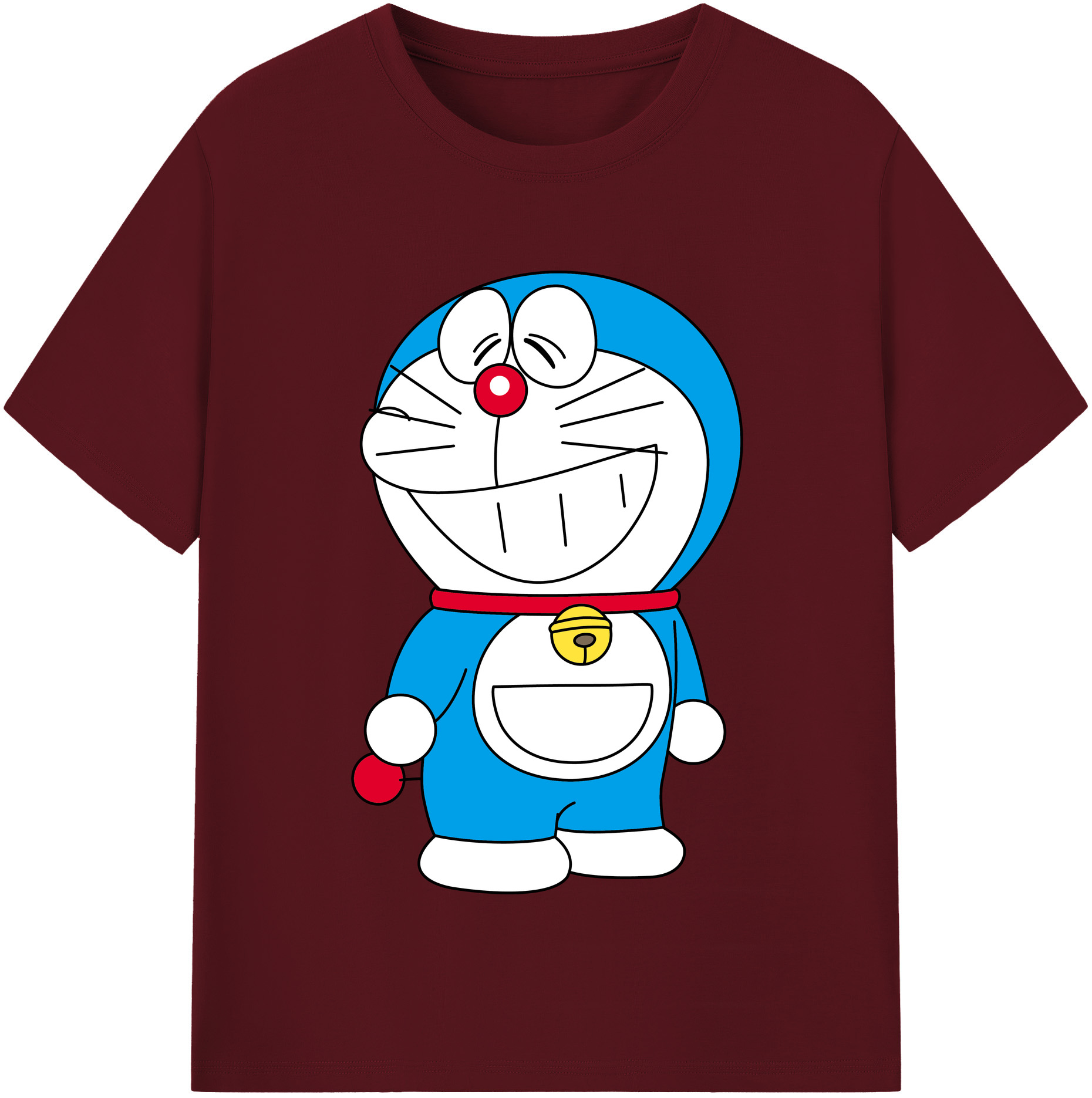 （画像用） ドラえもん Doraemon 綿100％半袖Tシャツ（フロントプリント）
